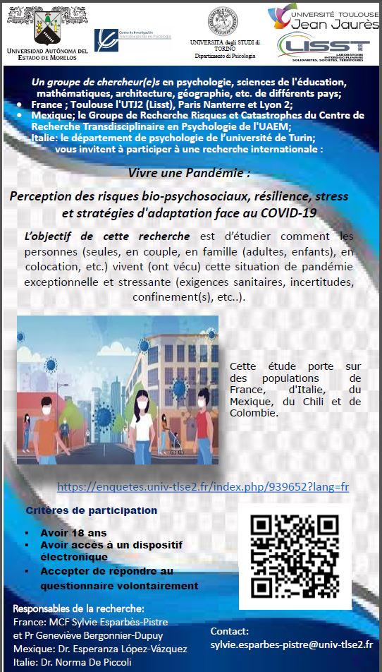 affiche recherche pandémie covid-19